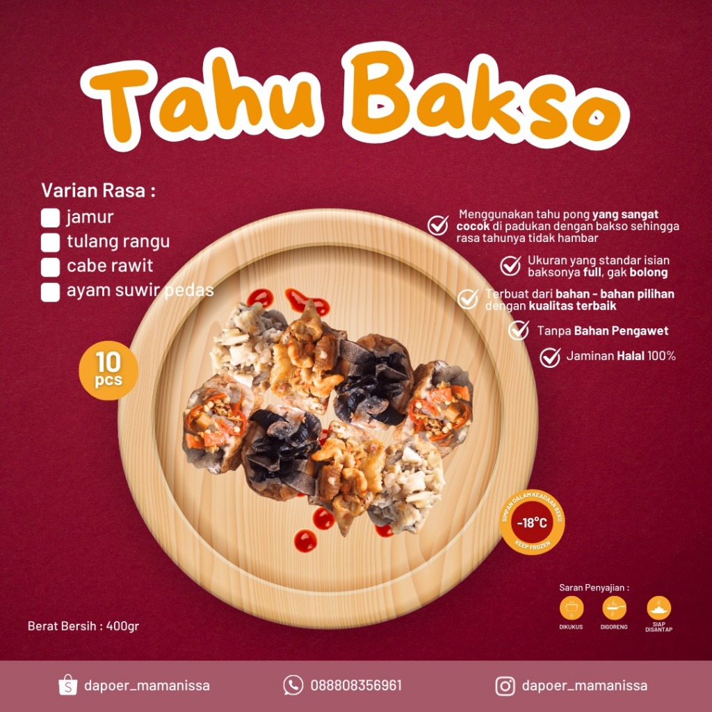 

Tahu bakso Topping - Dapoer mamanisa Termurah dan Lezat