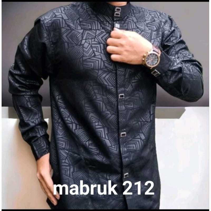 Kemko sultan embos original terbaik baju koko muslim pria dewasa