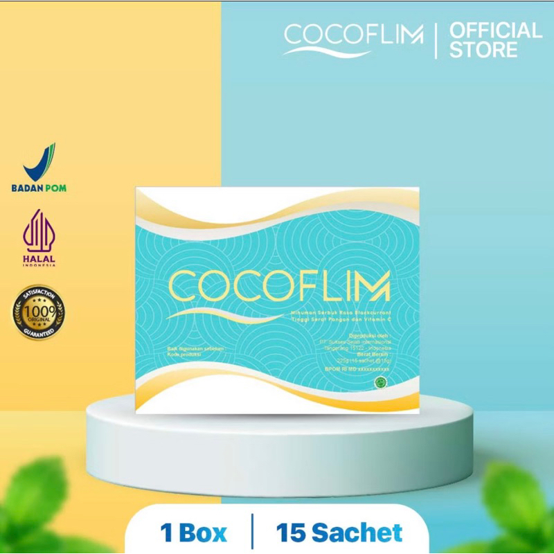 cocoflim fiber drink 15 sachet