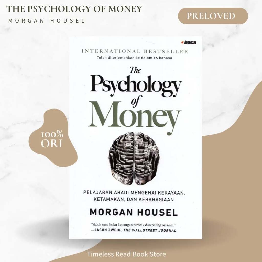 Preloved Original The Psychology of Money by Morgan Housel