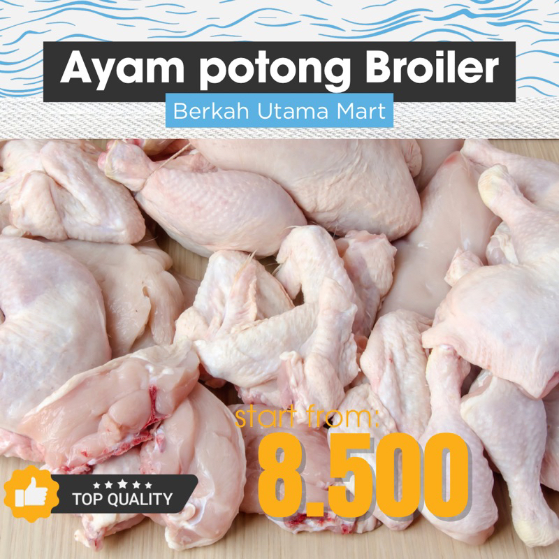 

Ayam potong Ayam Broiler kulit ayam ceker hati ampela usus jeroan ayam kepala ayam FRESH KIRIM INSTAN BANDUNG