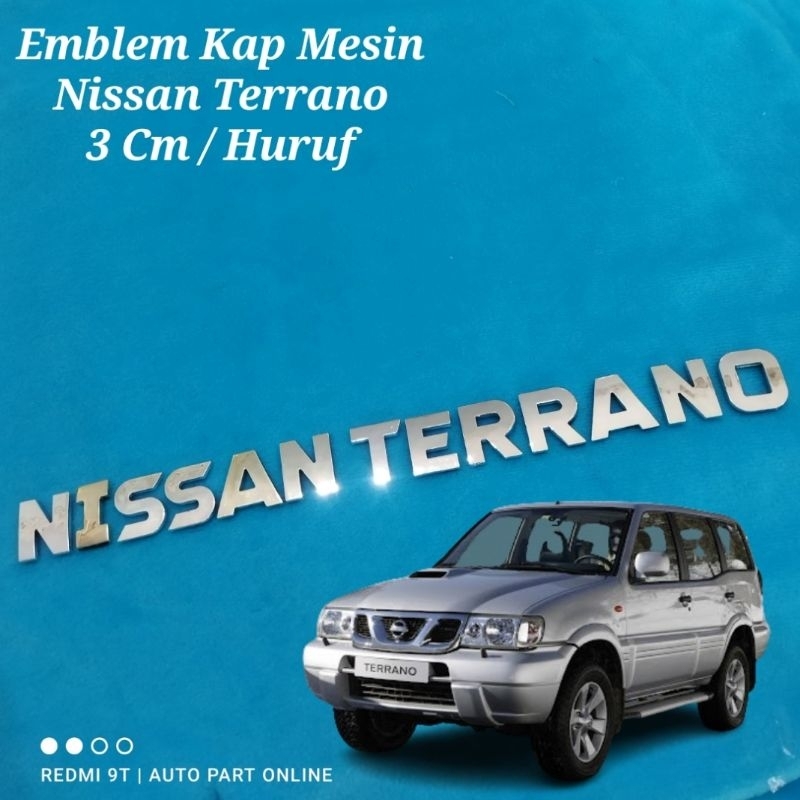 Emblem kap mesin nissan Terrano
