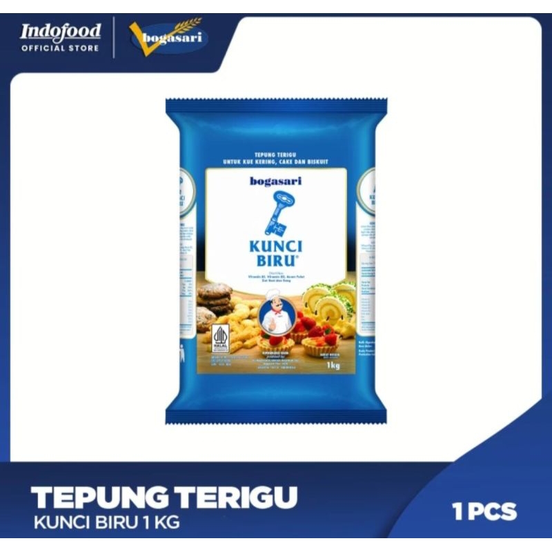 

Tepung Teriguu Kunci Biru Premium - 1kg