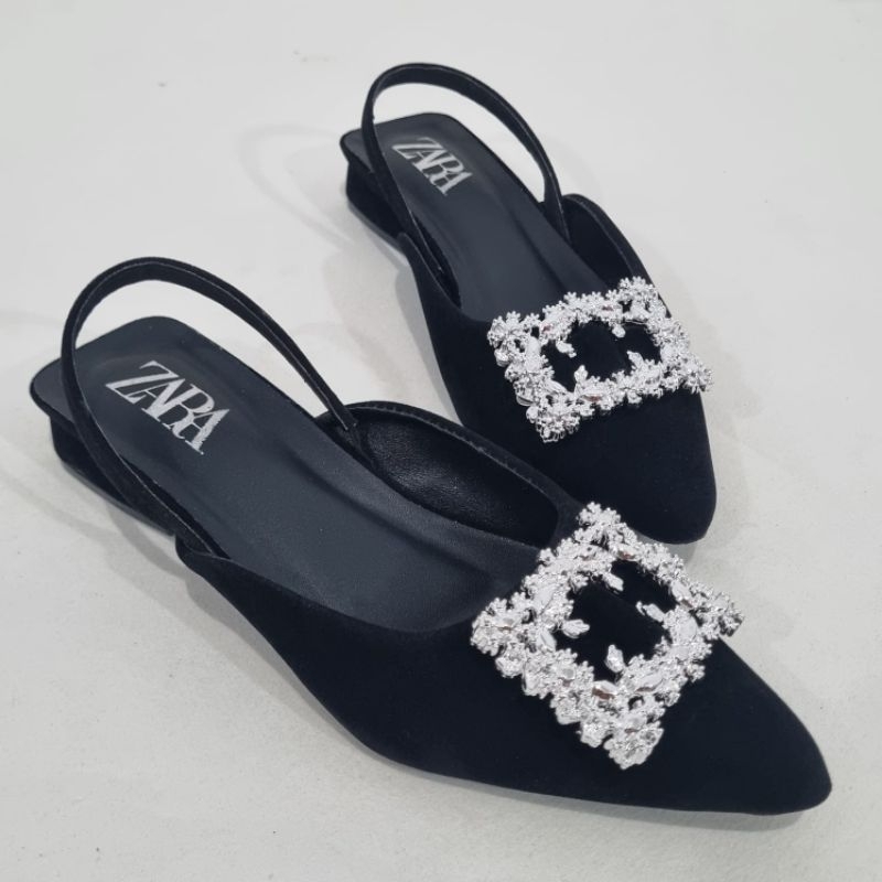 ZARA Sepatu Hak Tahu Wanita Imut Terbaru