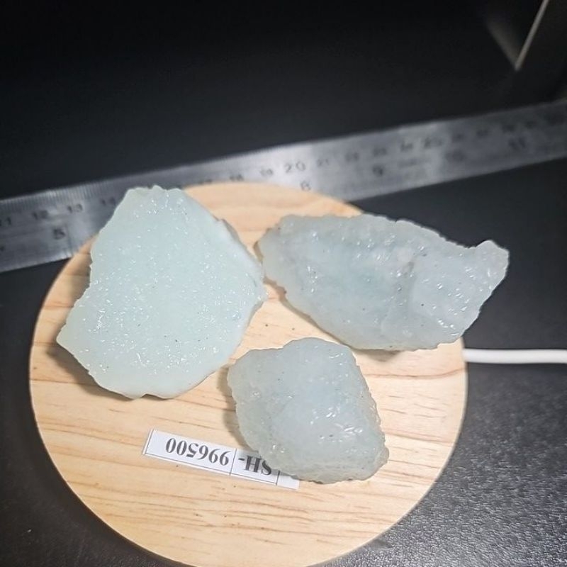 BATU AQUAMARINE ROUGH PAKET BATU ALAM ASLI