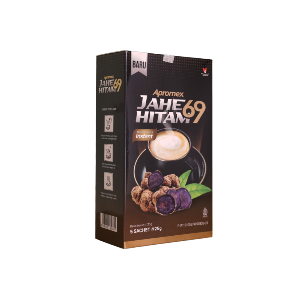

Apromex Jahe Hitam 69 Minuman Serbuk Jahe Instan 125 gr