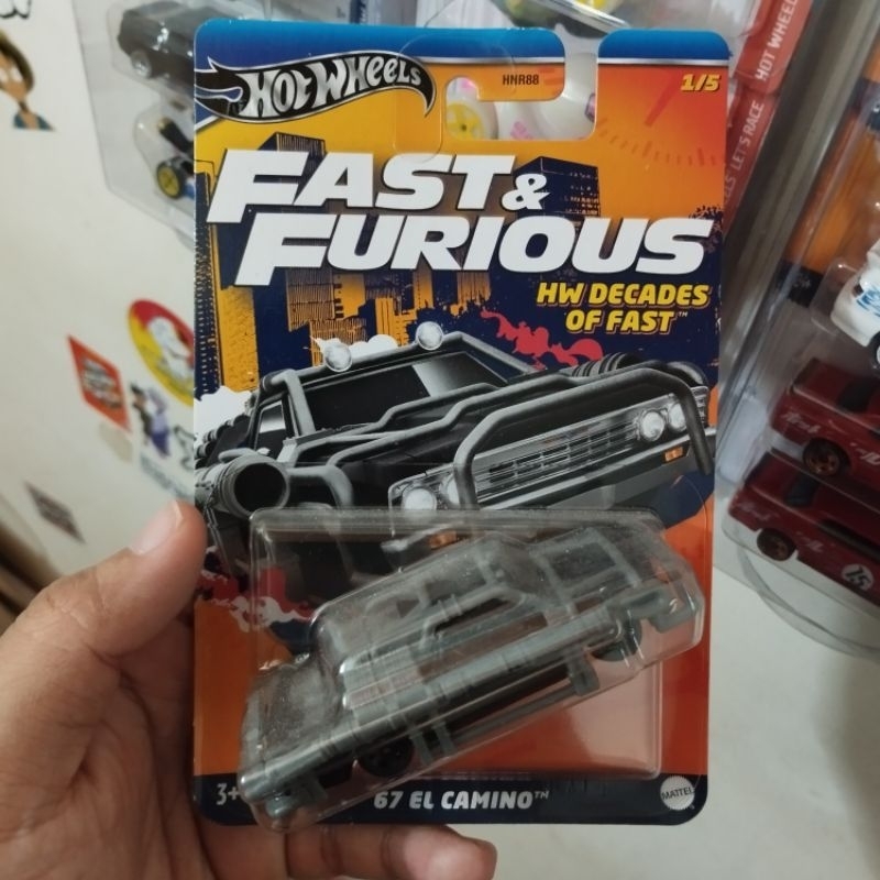 Hot Wheels - 67 El Camino Fast Furious ( HW DECADES OF FAST)