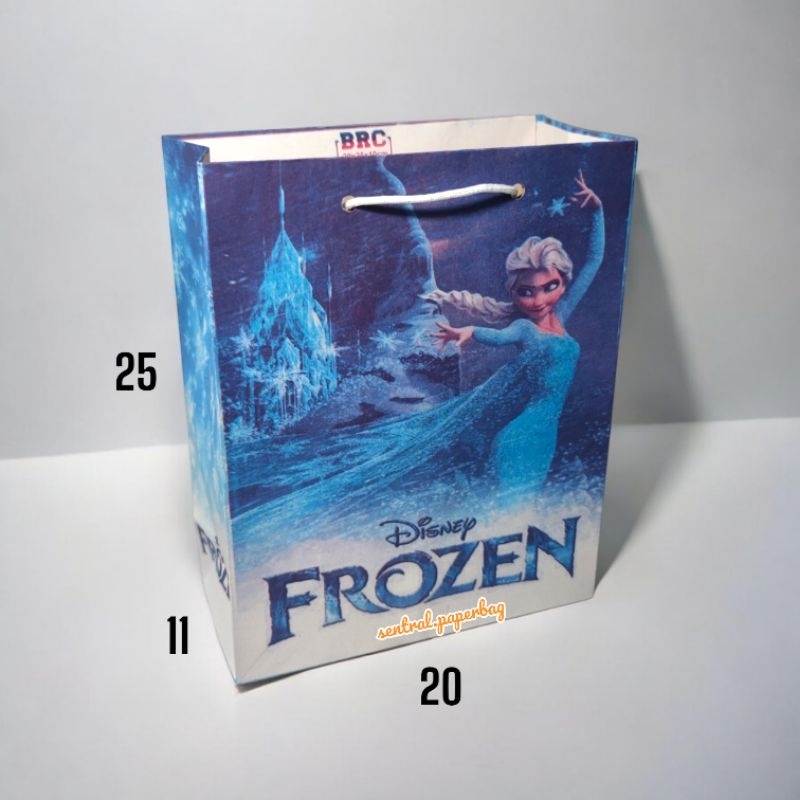 

paperbag karakter frozen uk 20x11x25