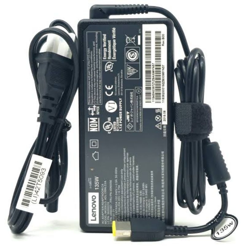 Original Adaptor Lenovo ideapad L340-151RG gaming 135W