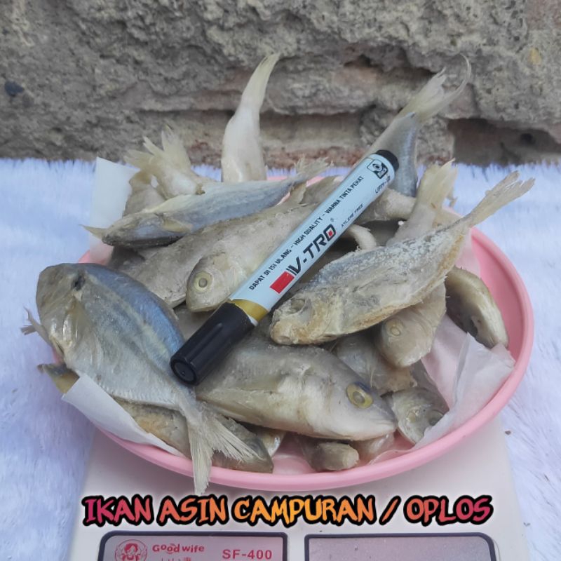 

PAKET HEMAT IKAN ASIN CAMPUR CAMPUR CUMAN 3000