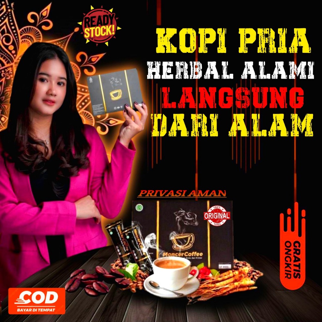 

[Mondceer Coffee] Original Kopi Kuat Stamina Pria Tahan Lama Perkasa Tanpa Efek Samping Sudah BPOM