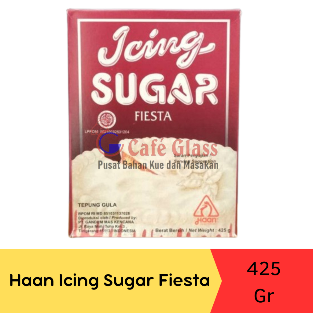 

Haan Fiesta Icing Sugar 425Gr