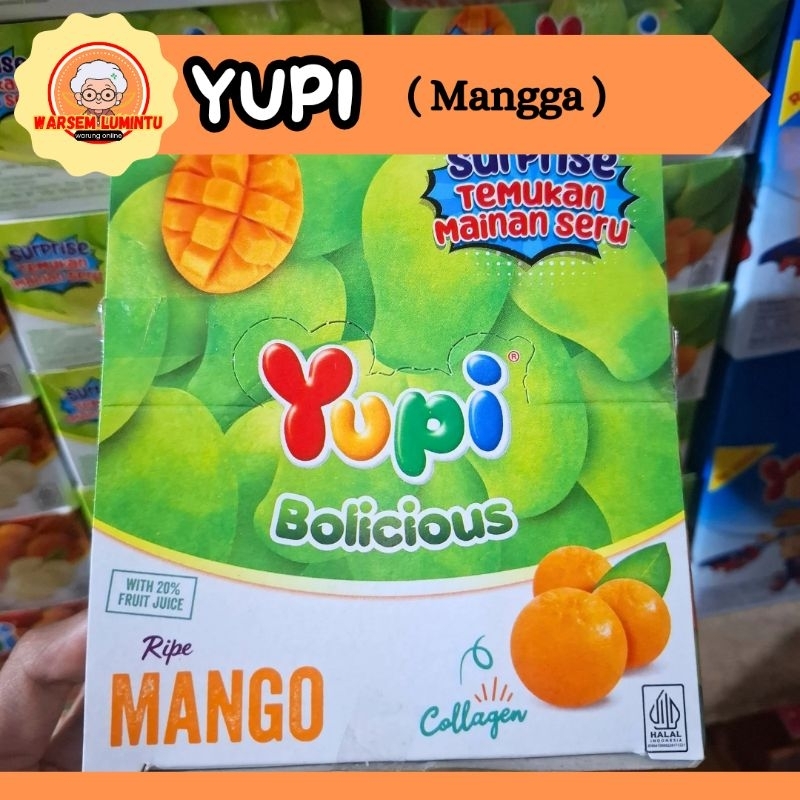 

YUPI BOLICIOUS RIPE MANGO (mangga)