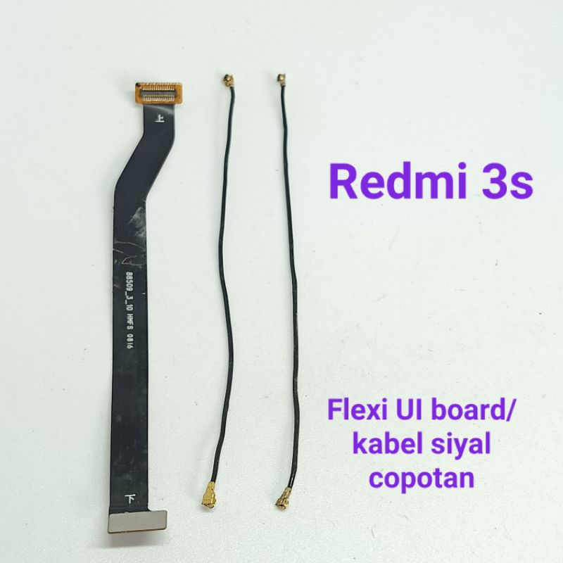 Fleksibel UI board kabel siyal Simtray karet kamera Xiaomi Redmi 3/ 3s /3 pro Original Copotan secon