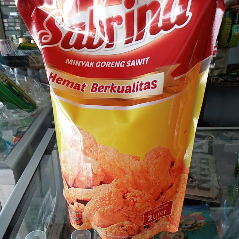 

minyak goreng SABRINA 2L