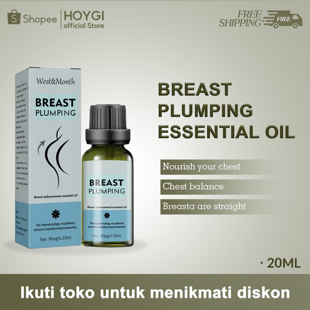 West&Month Breast Enlargement Essential Oil Serum Payudara Memperbesar Payudara Enhancement Tight Re