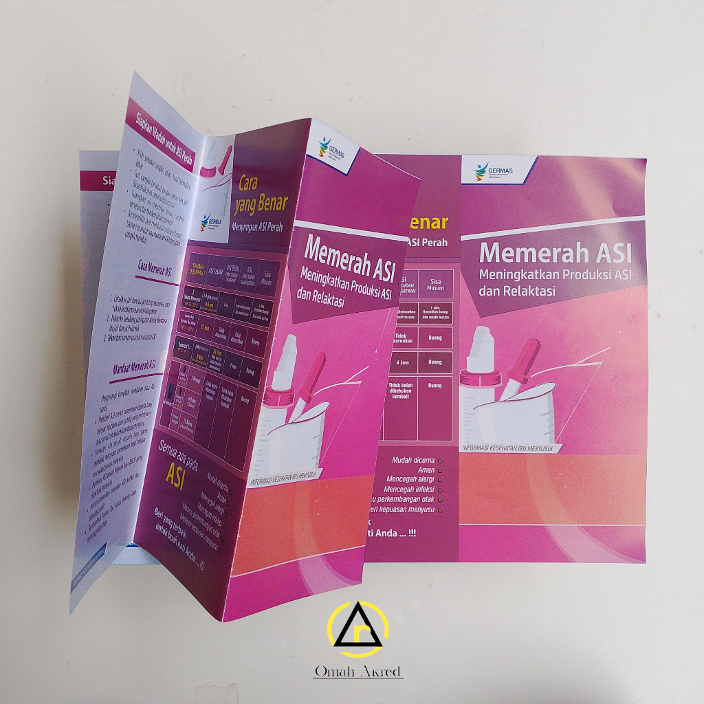 

Leaflet Memerah Asi - Leaflet ibu dan Anak - Brosur Meningkatkan Produksi Asi