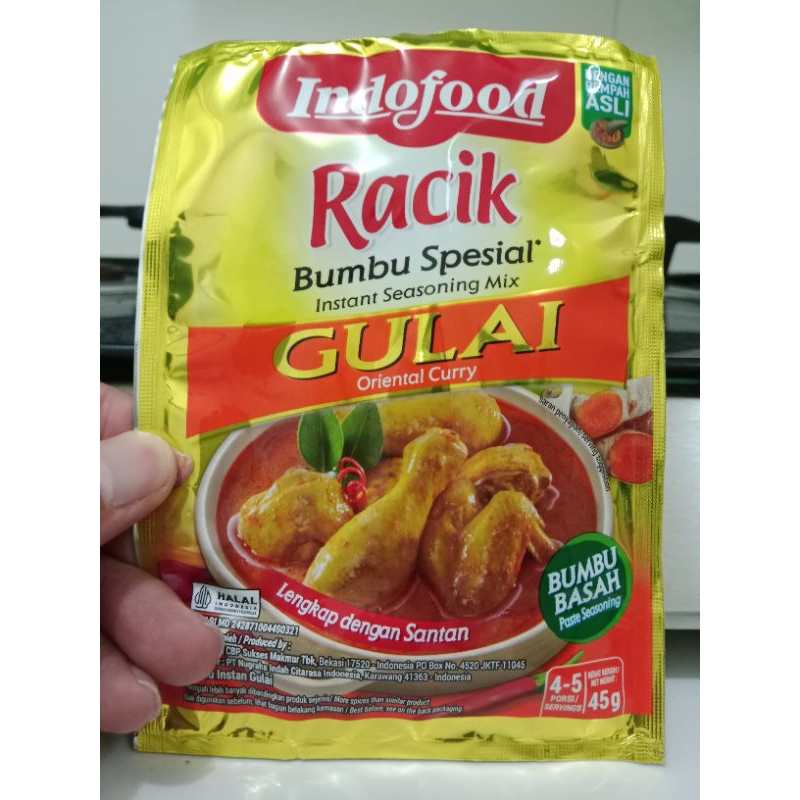 

Indofood Racik Bumbu Special Gulai Kemasan 45 Gram