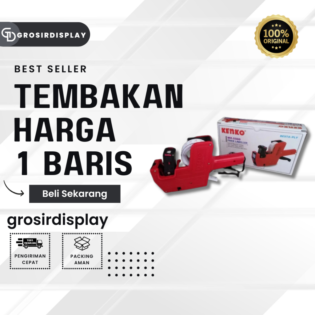 

Tembakan Harga Joyko MX-5500 Stiker Tempelan Labeller Penanda Harga Price Murah