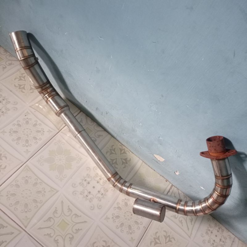 leher knalpot boom pnp tiger 38 inlet 50