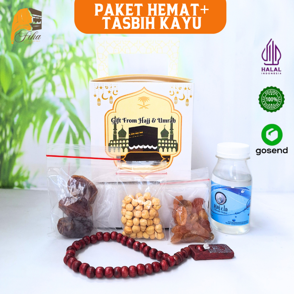 

Paket Oleh Oleh Haji dan Umroh Hemat Air Zamza Original dan Tasbih Kayu 33 Butir