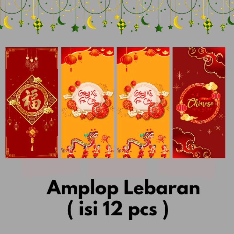 

TERLARIS AMPLOP LEBARAN CINA 2025 ISI 12 PCS / AMPLOP ANGPAO LEBARAN CINA 2025 BESAR / EID MUBARAK / AMPLOP LEBARAN / AMPLOP HAPPY IMLEK GLOSSY TEBAL / EID ENVELOPE / AMPLOP ESTETIK 2025 / Amplop Imlek CUTE RUSTIC TERBARU / Happy Imlek 2025