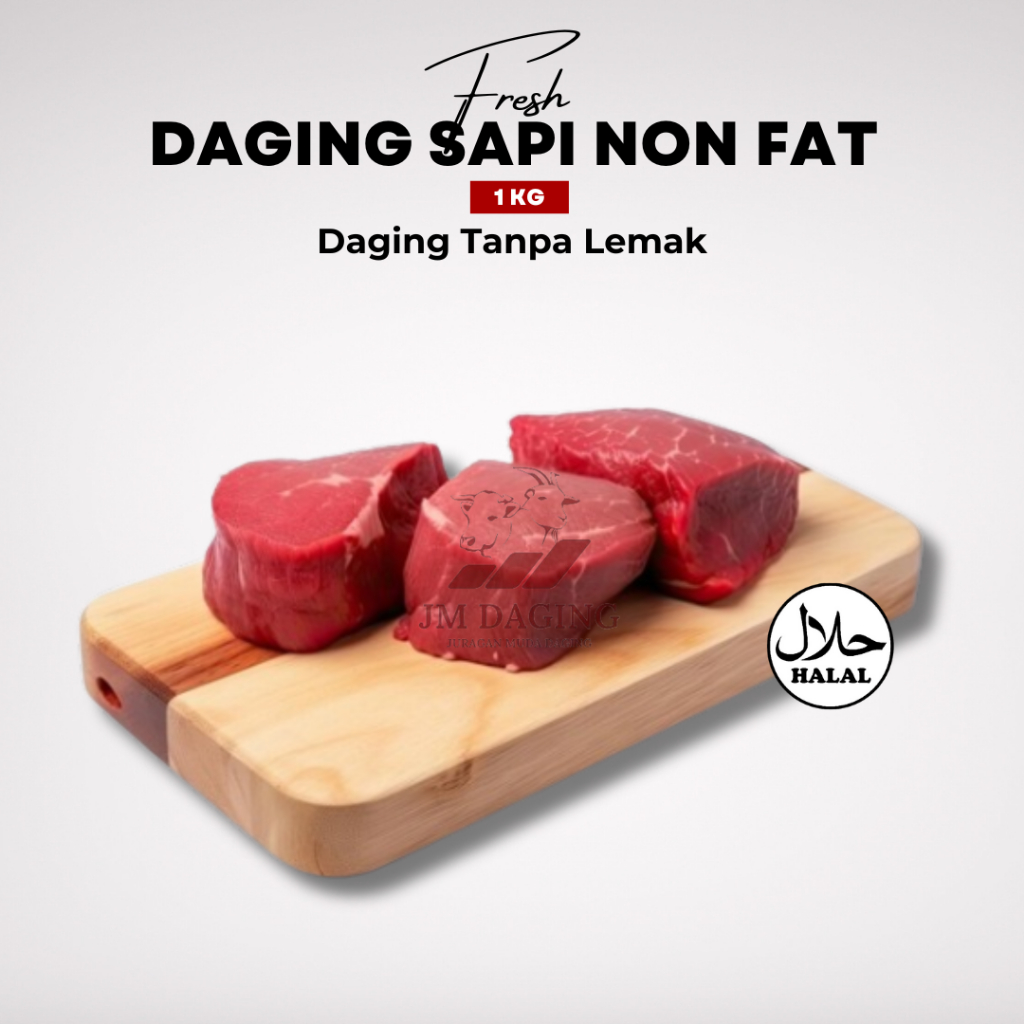 

Daging Rendang Premium Tanpa Lemak Halal 1kg Tangerang