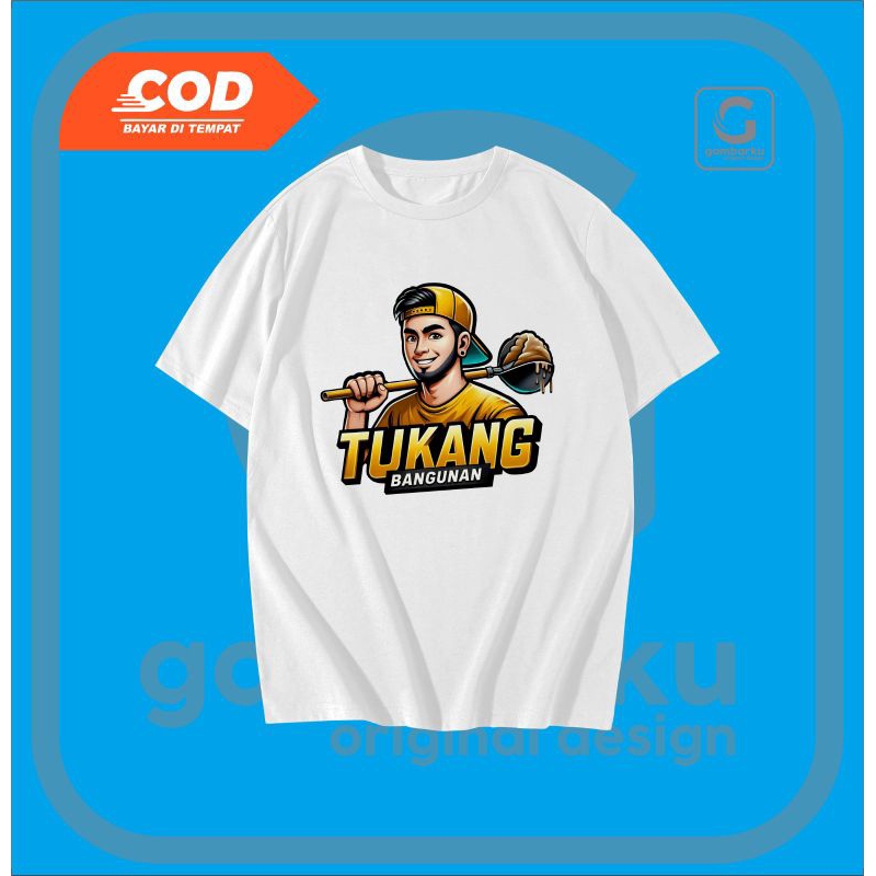 Kaos Bagus / Kaos Premium / Kaos Import / Kaos Tukang Bangunan / Kuli Bangunan