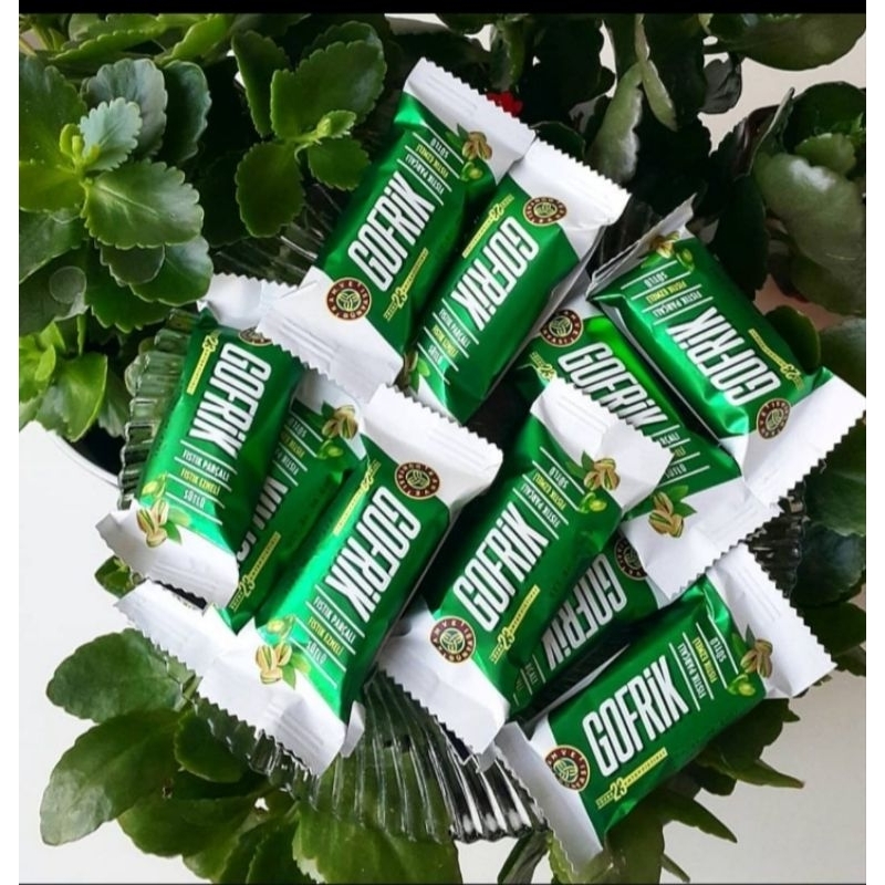 

GOFRIK WAFER TURKI 10 gr ISI PISTACIO READY STOK WAFER VIRAL