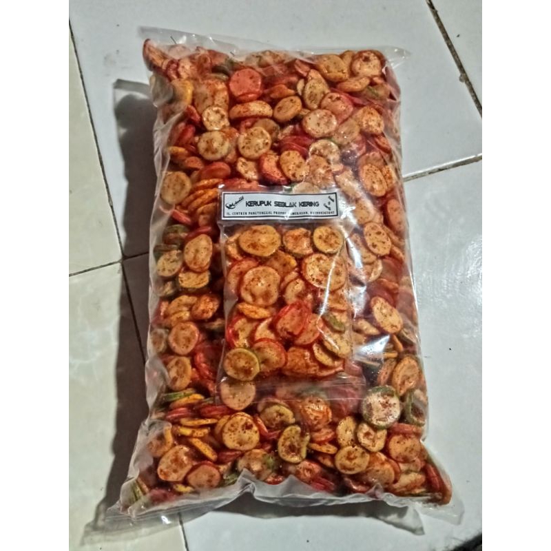 

kerupuk seblak kering mini