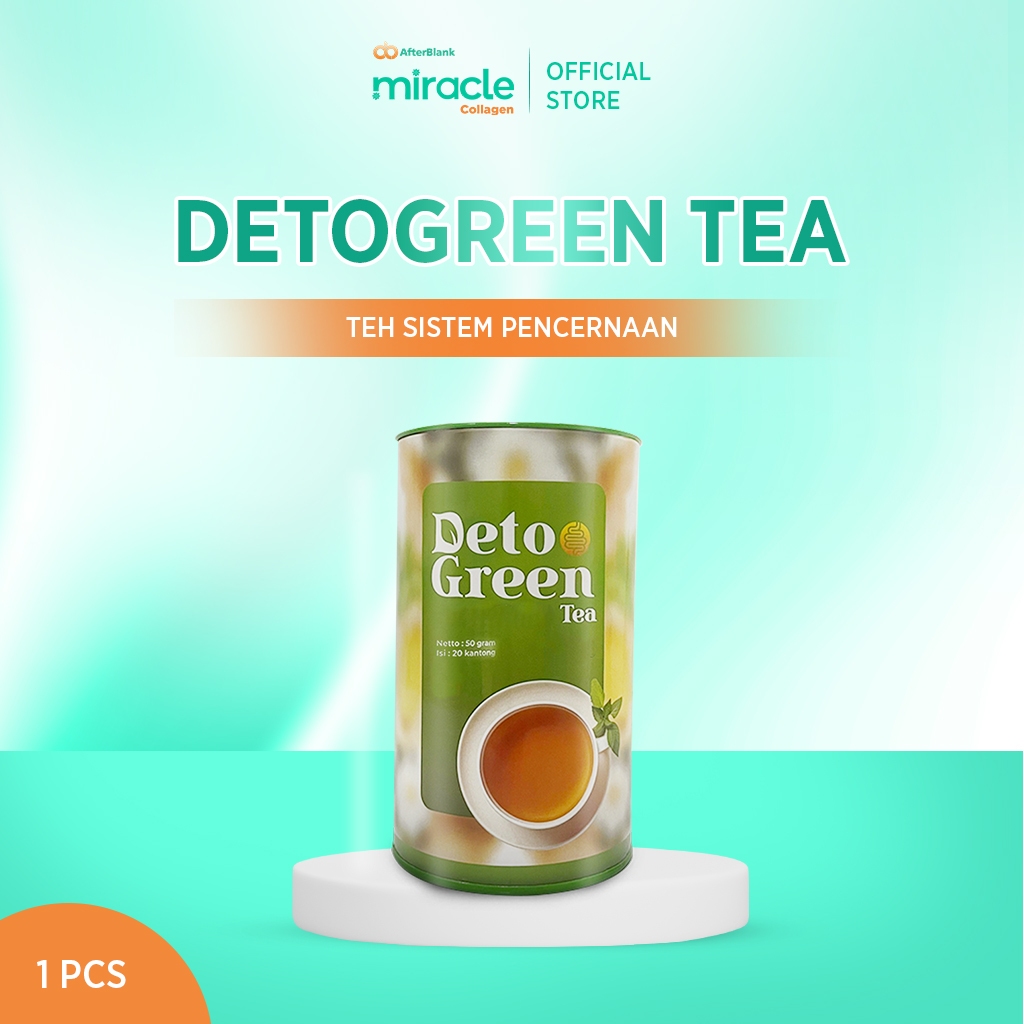 

DetoGreen Teh Herbal Pembersih Pencernaan 50 Gram