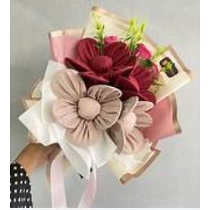 Bucket Buket Hadiah Bingkisan Kado Hijab Kerudung Khimar Polos Isi 2 Wedding