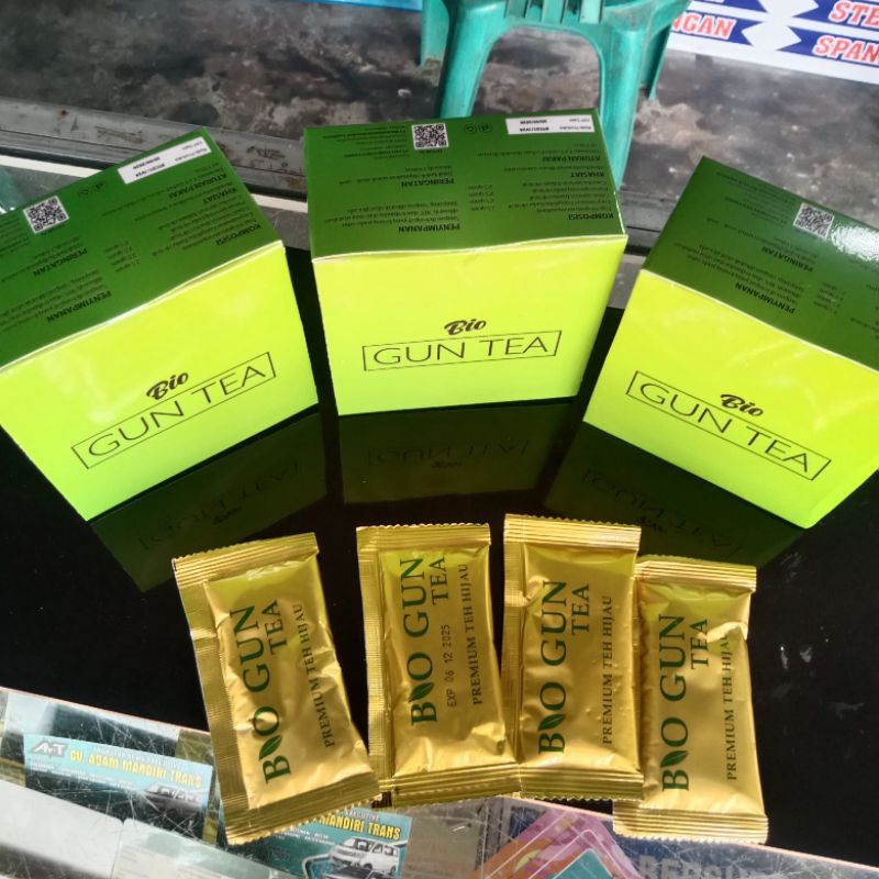 

Bio Gun Tea ( teh hijau premium)