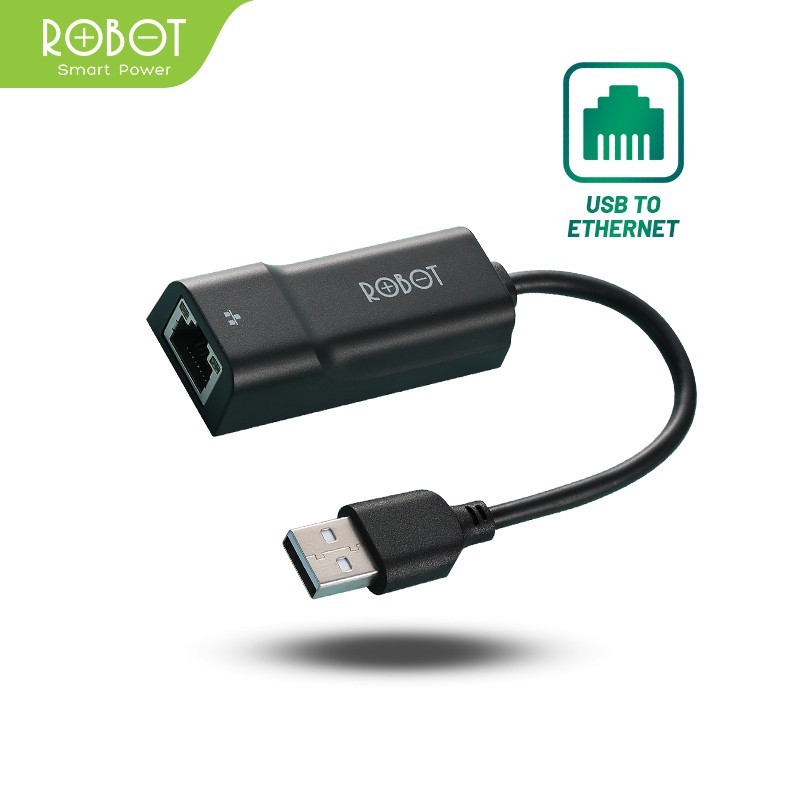 Robot EA10 Kabel Converter LAN RJ45 TO USB Ethernet Adapter - EA10