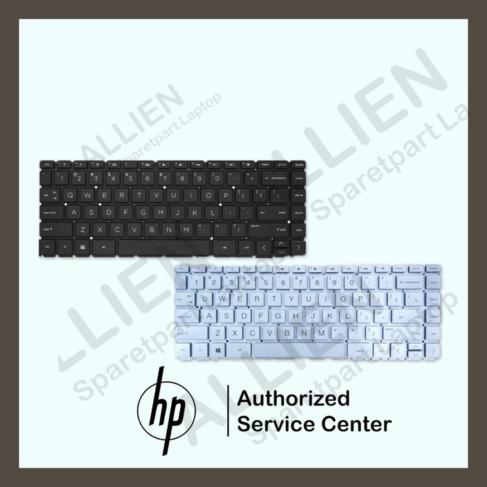 Keyboard HP Original 14-CK0012TU 14-CK0013TU 14-CK0016TU 14-CK0018TU 14-CK0132T - Hitam