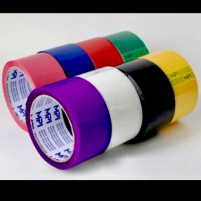

Isolasi warna 48mm / 2 inch ( 50 mtr ) Lakban OPP tape warna
