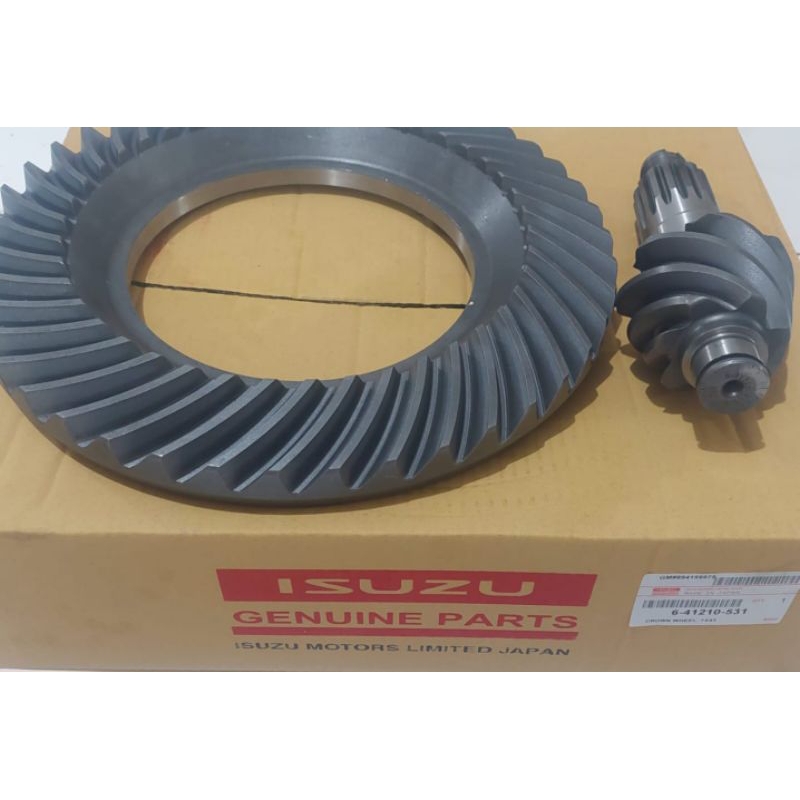GEAR SET GIGI NANAS NMR 71 GIGA (7X43) 6-41210-531