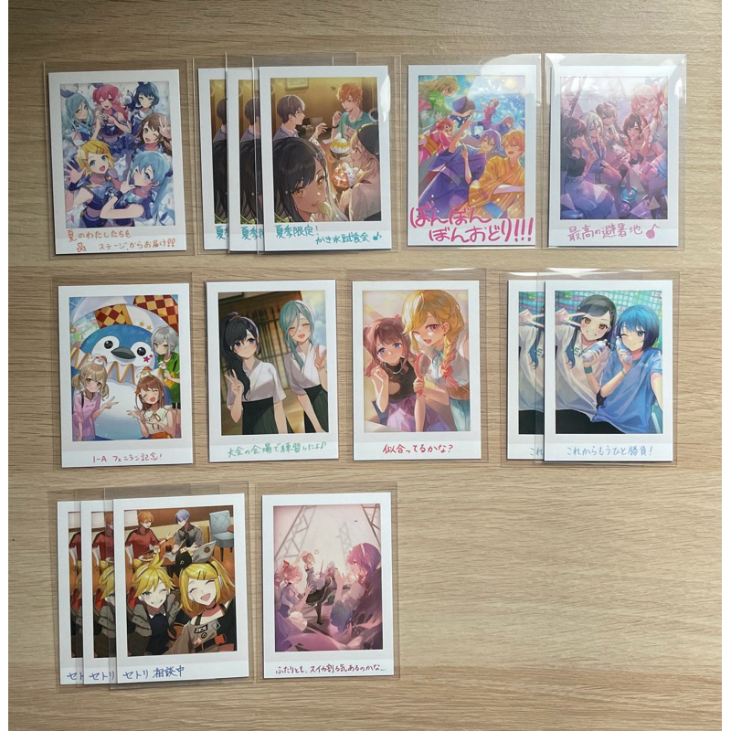 Project Sekai - Pashakore Memories Summer Photo Cards