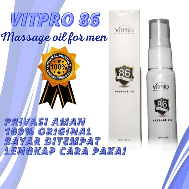 VITPRO 86 X FORTEREX MASSAGE OIL ORIGINAL BPOM