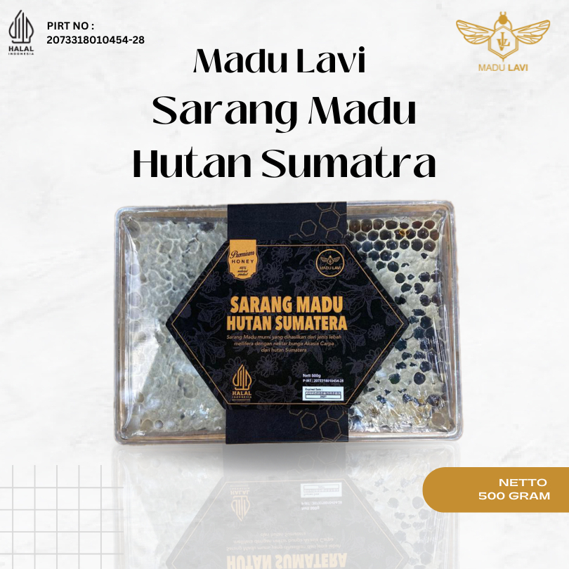 

Madu Lavi Madu Sarang dari Hutan Sumatra 500gr