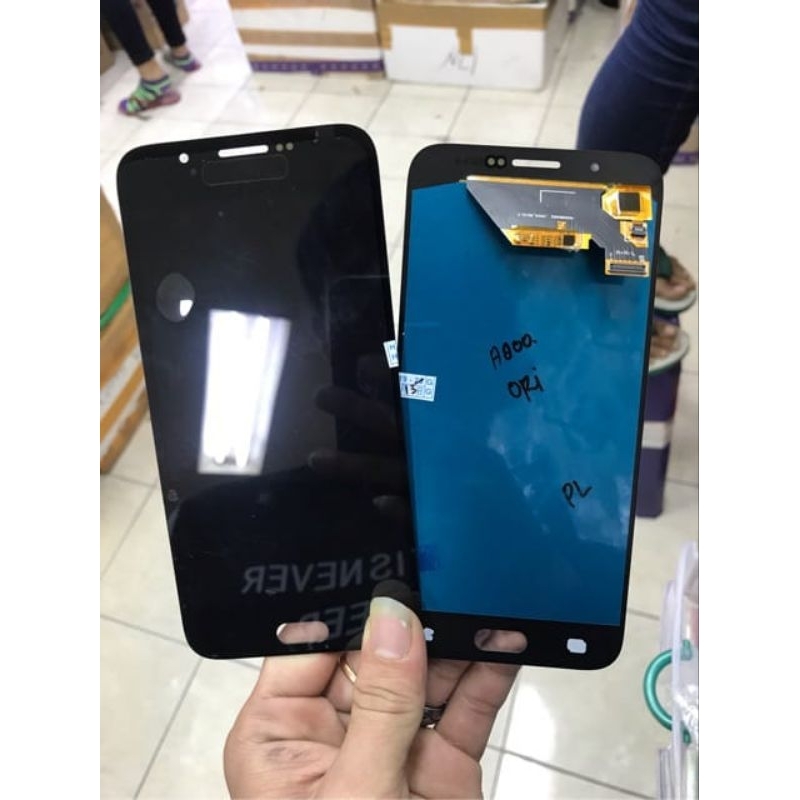 LCD TOUCHSCREEN SAMSUNG A8 2018/A8000/A800 ORG OLED COMPLETE