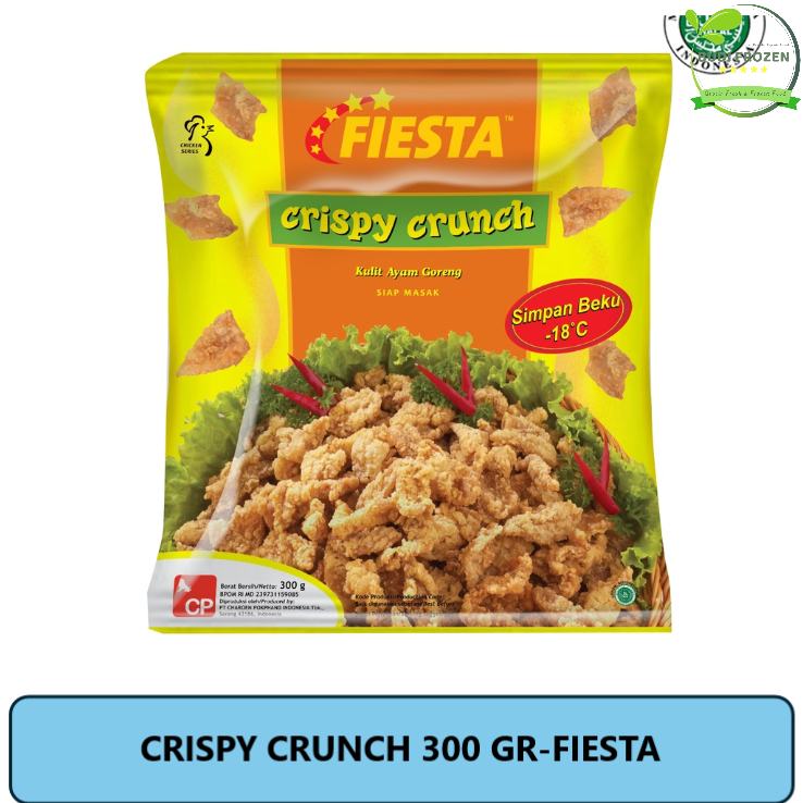 

CRISPY CRUNCH 300 GR FIESTA- KULIT AYAM KRISPI
