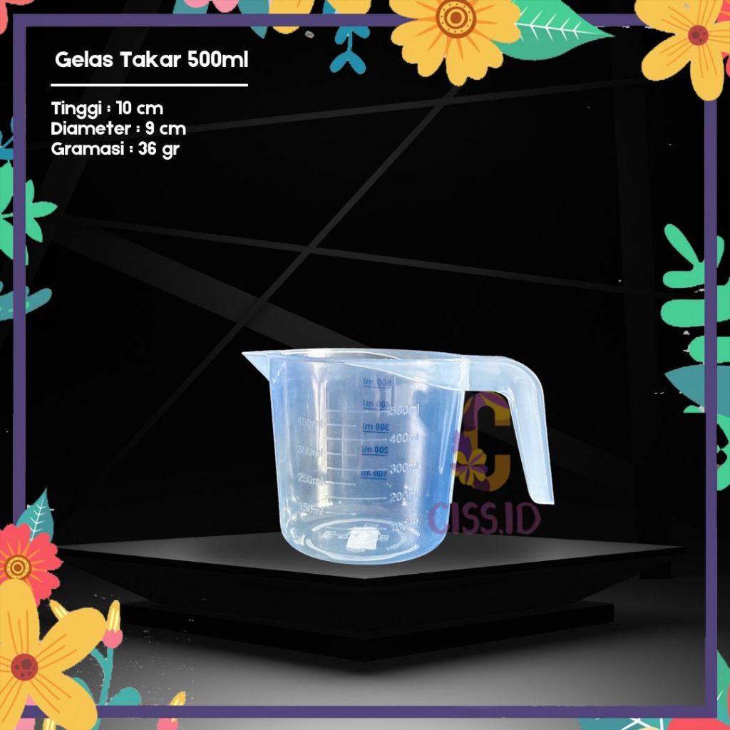 GELAS TAKAR 500 ML GELAS UKUR 500ML