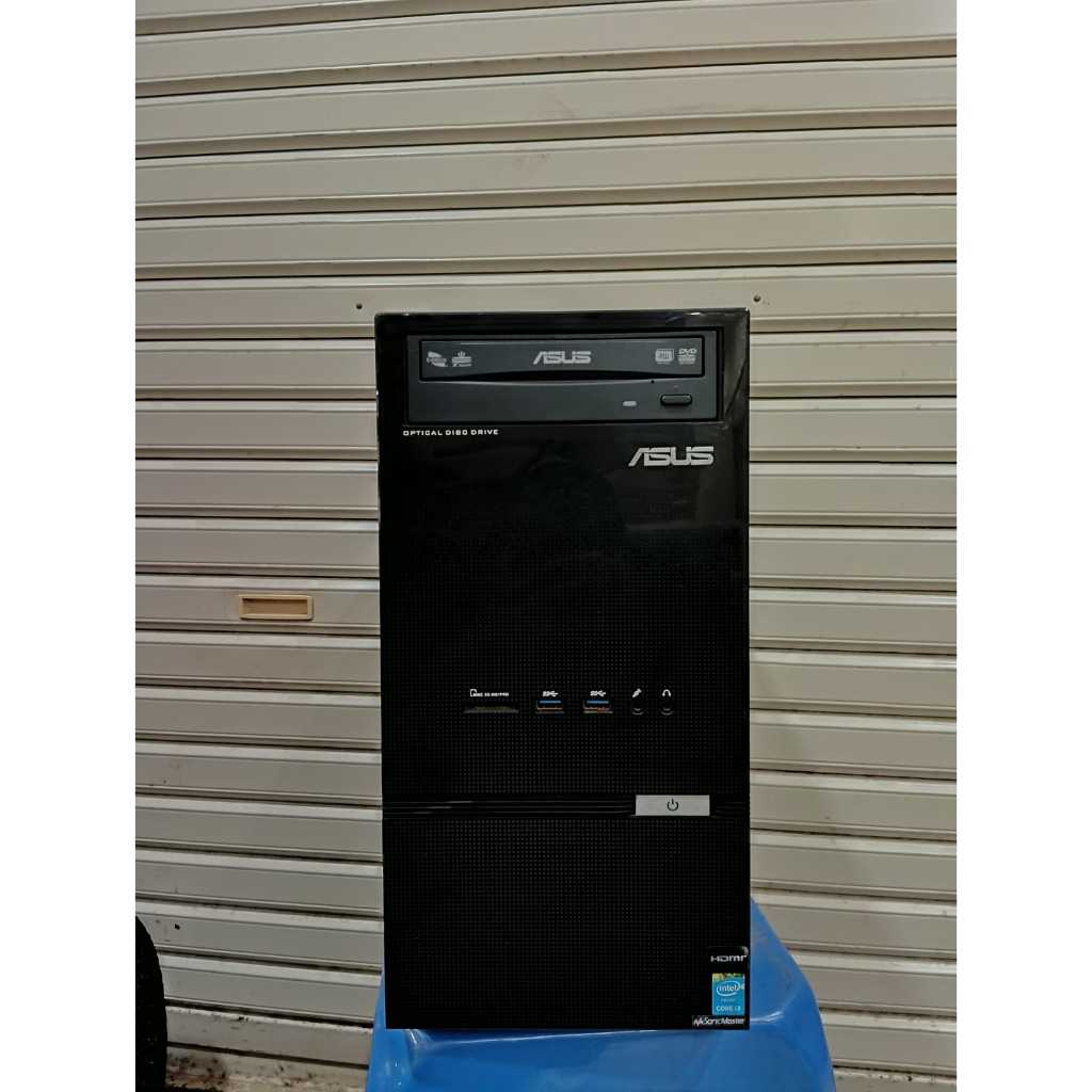 cpu /pc asus core i3 gen 4 RAM 4gb hhd 500gb ori os win 10