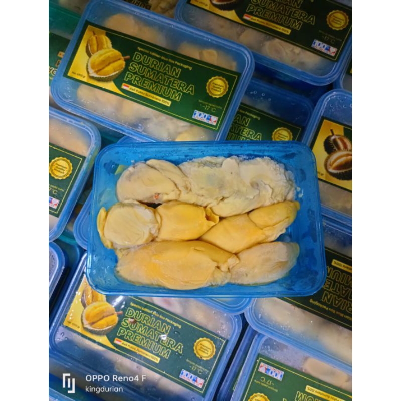 

Durian Kupas Blue Box Sumatera Premium 500gr
