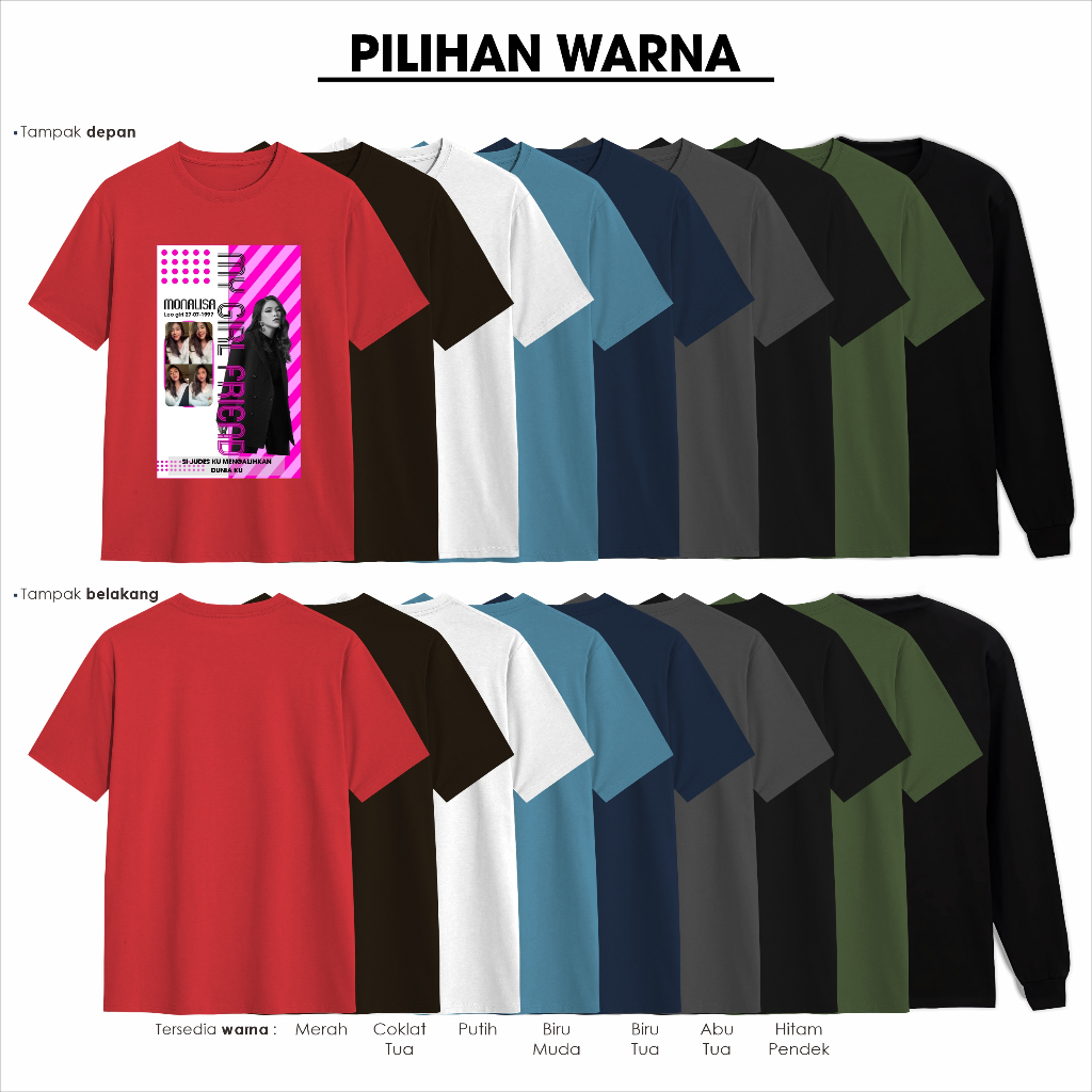 Kaos bucin custom kualitas premium kaos custom bucin kaos bucin terkini kaos pria kaos wanita