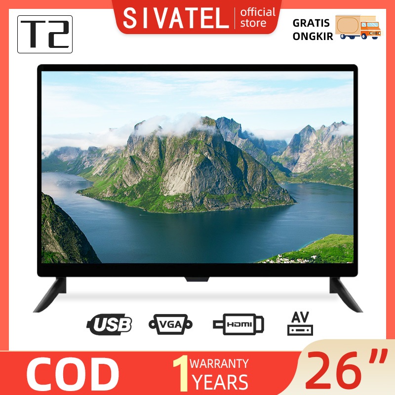 Sivatel LED Monitor 26 inch layar komputer Gaming Monitor