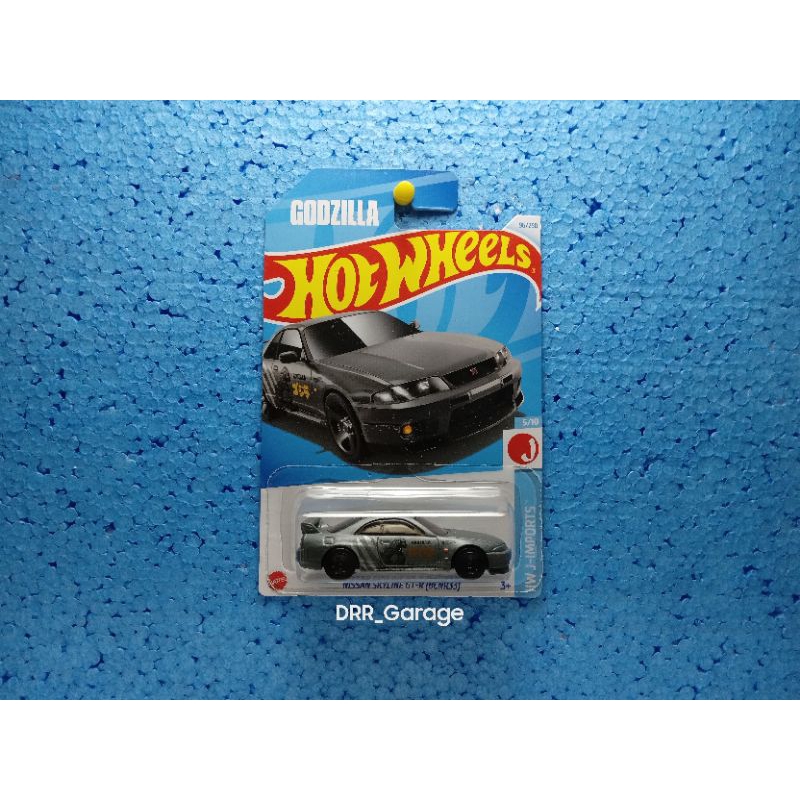 Hot Wheels Nissan Skyline GT-R [BCNR33] GODZILA (Grey)