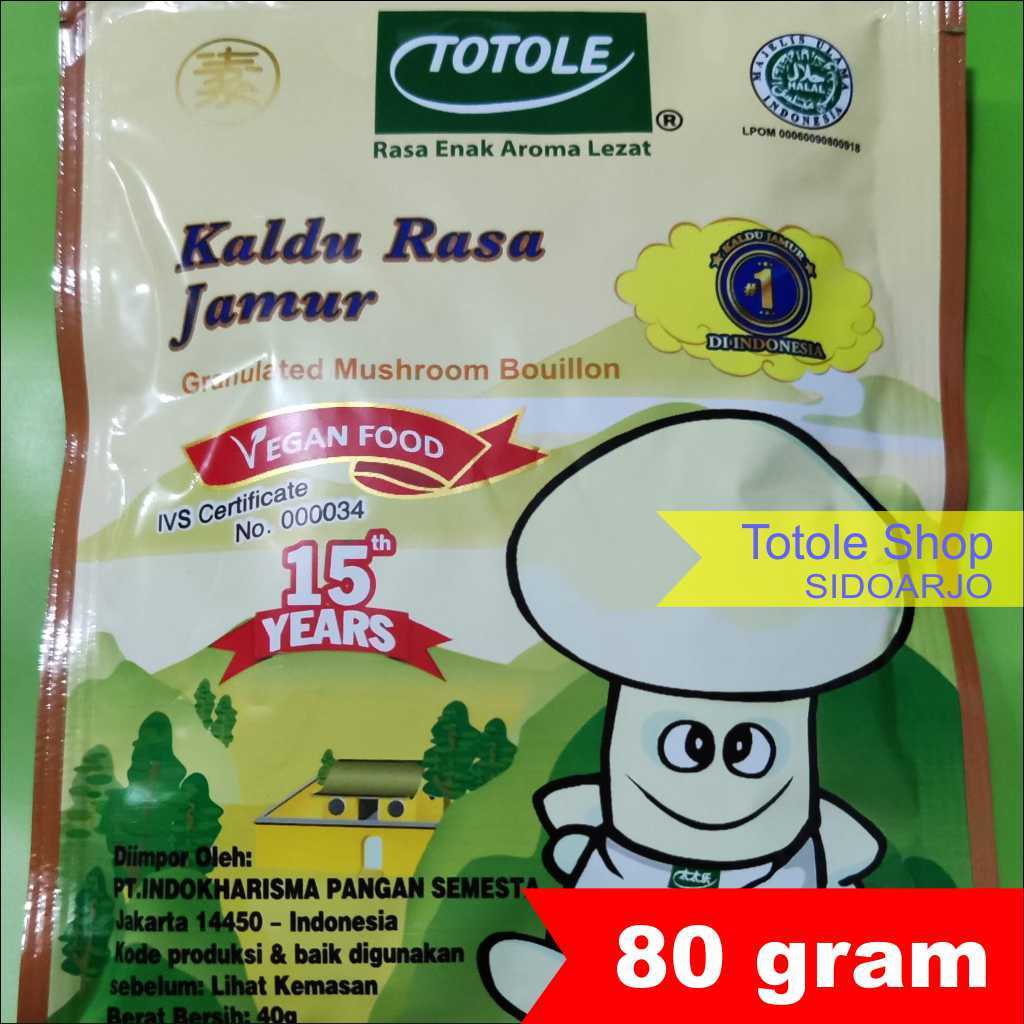 

Totole Kaldu Rasa Jamur 80 gram gr g 80gram 80gr 80g