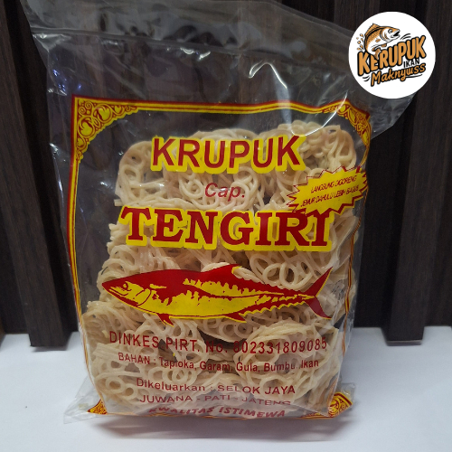 

Krupuk Ikan Tengiri Putih Mentah Asli Khas Juwana Pati 250gram